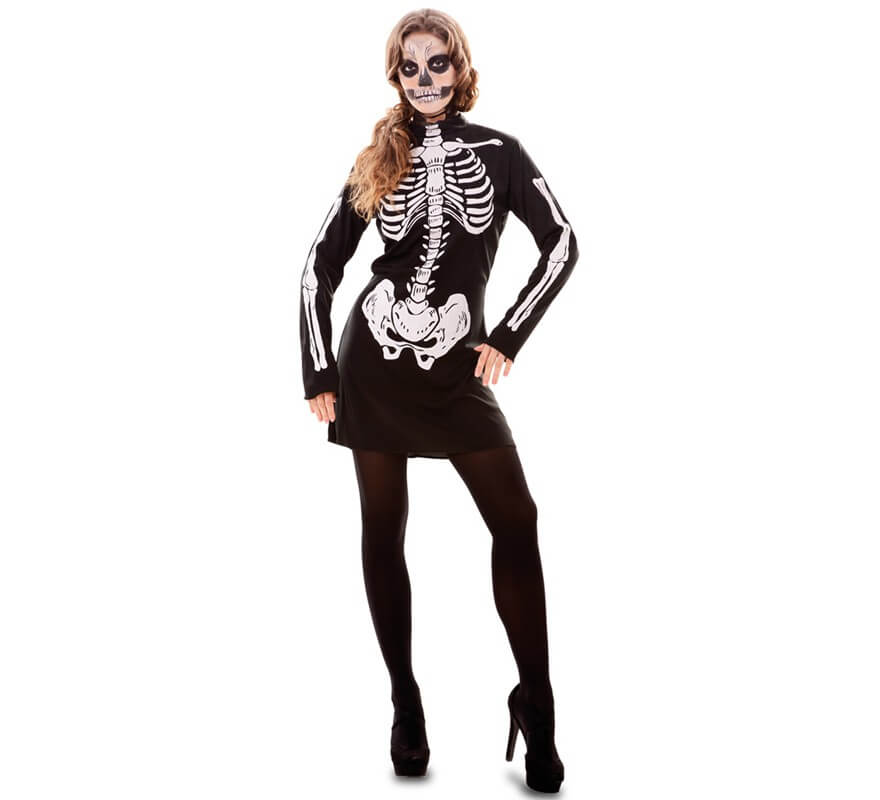 Resentimiento En expansión Pisoteando Disfraz de Esqueleto sexy para mujer