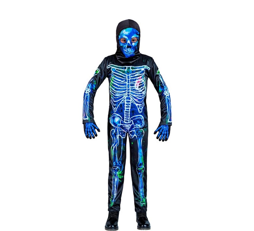 Toxic Skeleton Costume for Boys