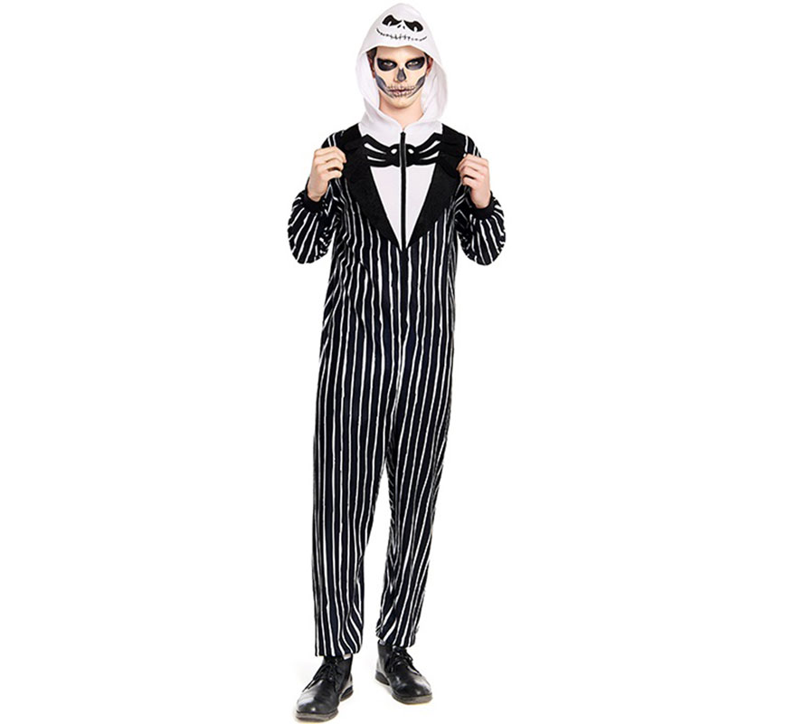 Men's Suited Skeleton Costume