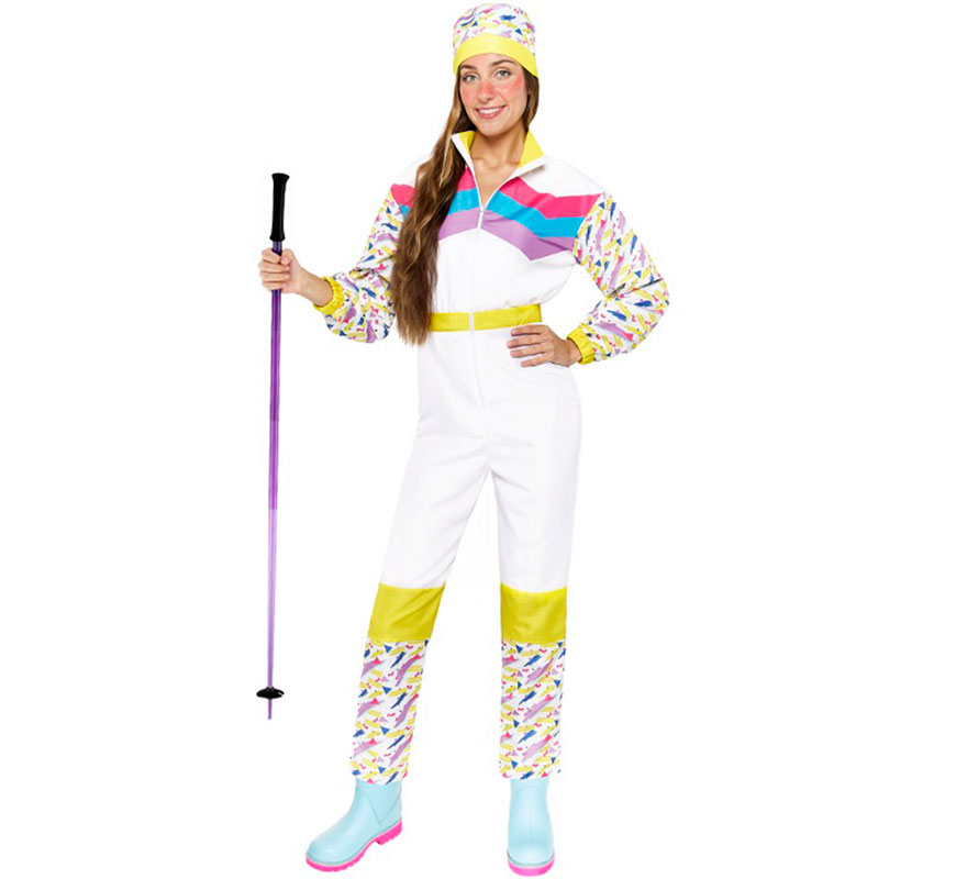 Disfraz de Esquiadora Retro para mujer Disfraz de Esquiadora Retro para mujer