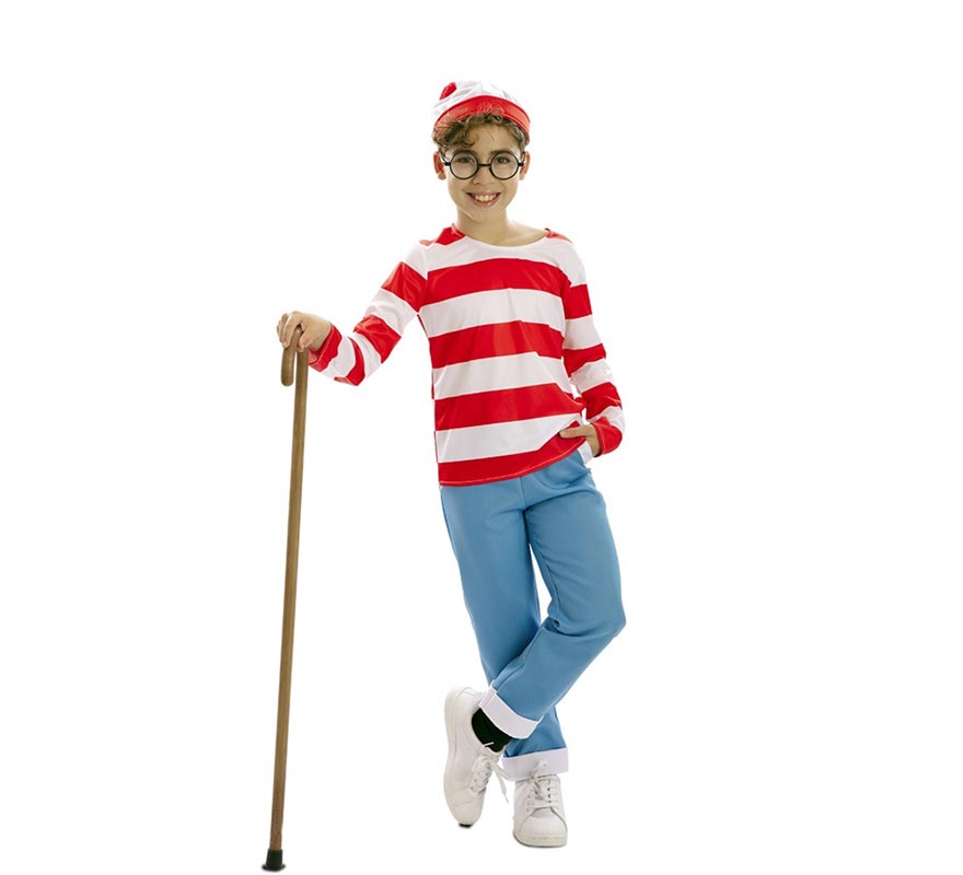 Striped Hiker Costume for Boys
