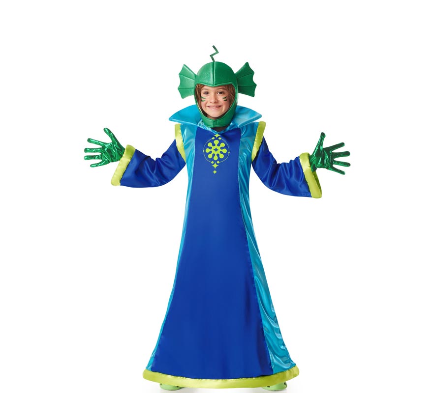 Blue Alien Costume for Boys