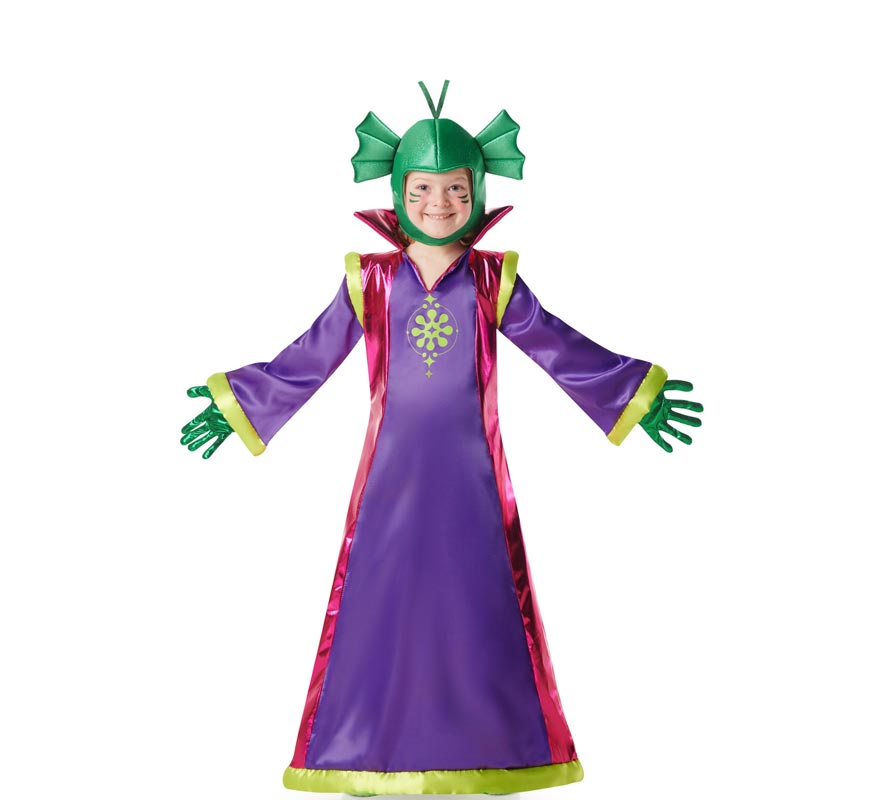 Purple Alien Costume for Girls