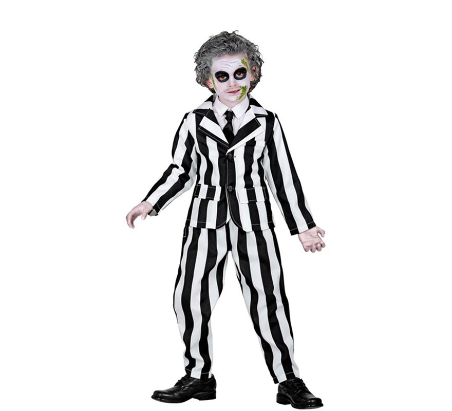 Striped Ghost Costume for Boys