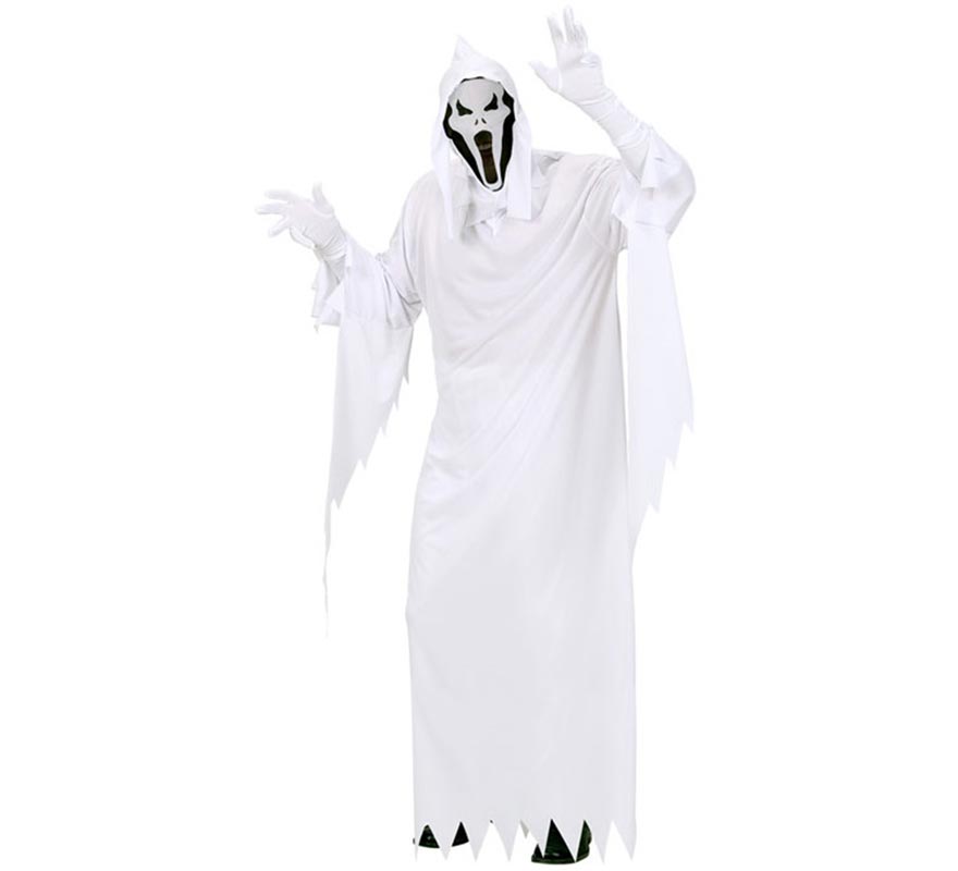 White Ghost Costume for Men