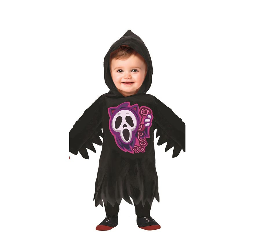 Baby hooded ghost costume