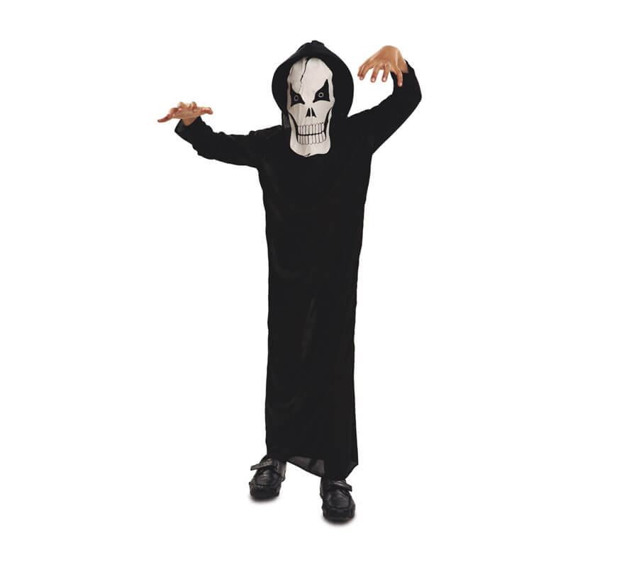 cada vez asustado montaje Disfraz de Fantasma de la muerte para niños para Halloween