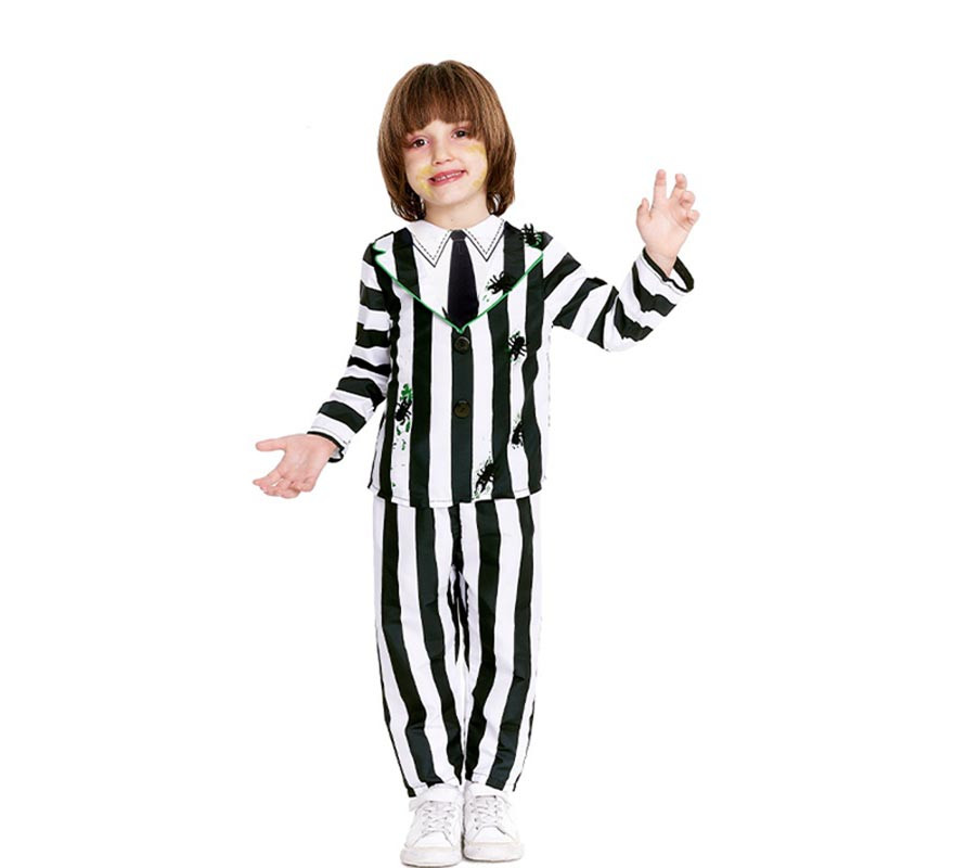 Baby and Toddler Striped Ghost Costume