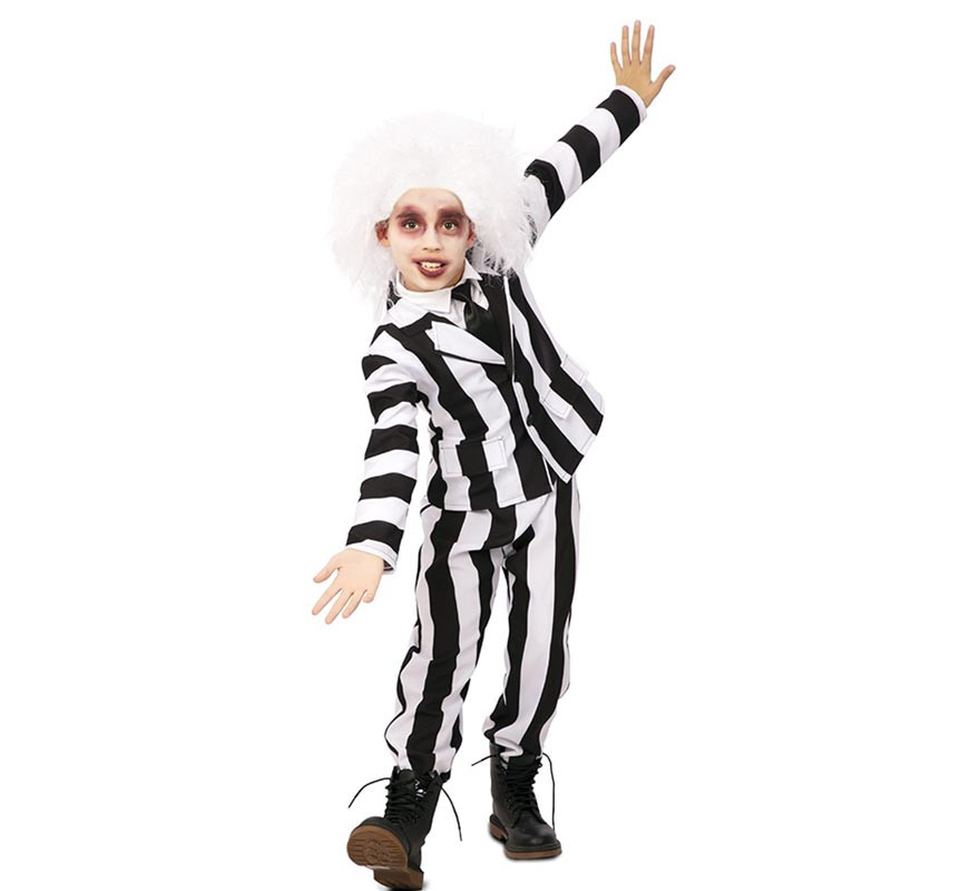 Funny Striped Ghost Costume for Kids