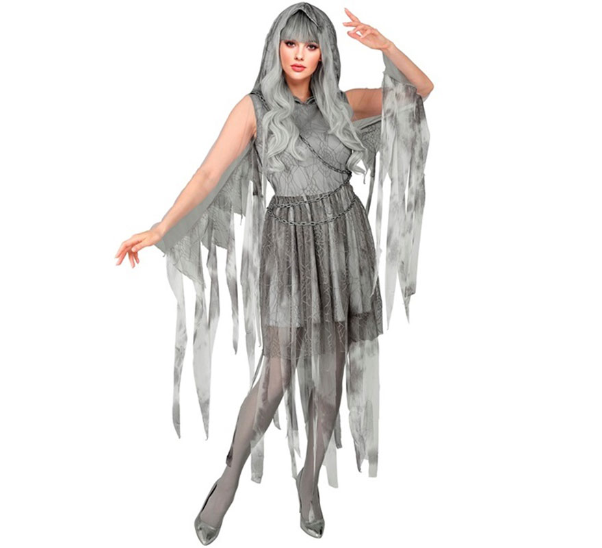 Chained Ghost Costume for Women