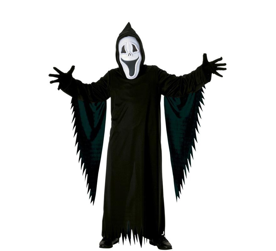 Masked Ghost Costume for Kids