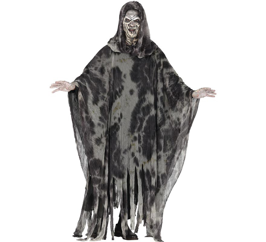 Men's Grey Ghost Costume