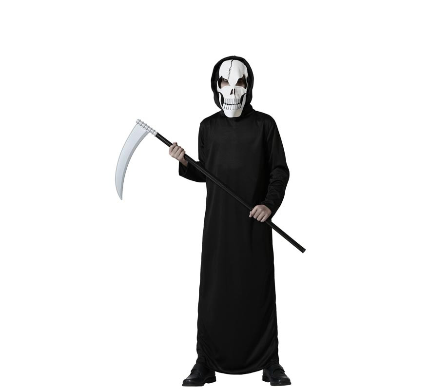 Black Dark Ghost Costume for Children