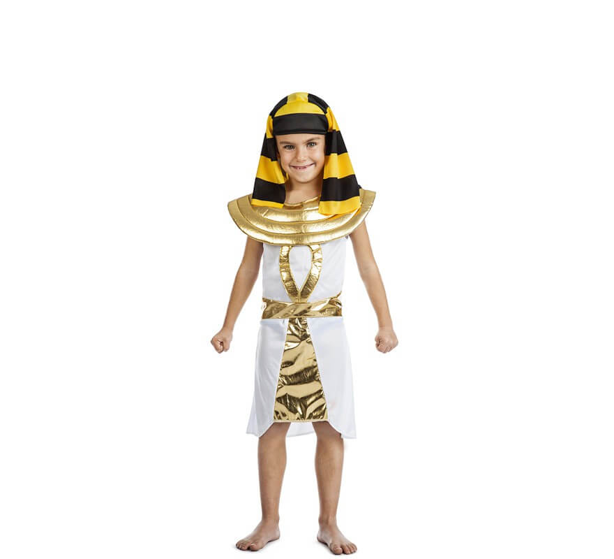 cerrar Interpersonal Sueño áspero Disfraz de Faraón Egipcio para niño