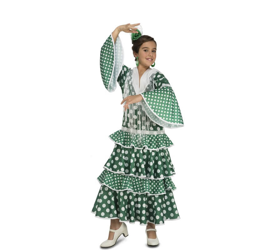 Disfraz de Flamenca Giralda para niña