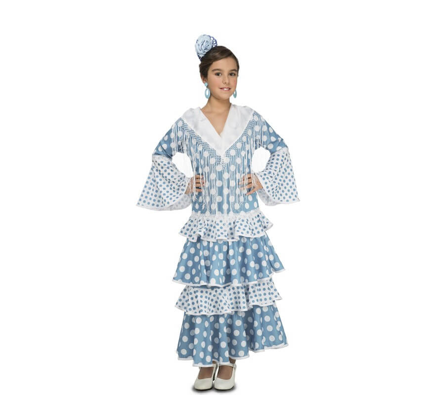 Disfraz de Flamenca Guadalquivir para niña