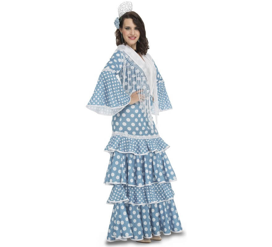 Disfraz de Flamenca Huelva para mujer