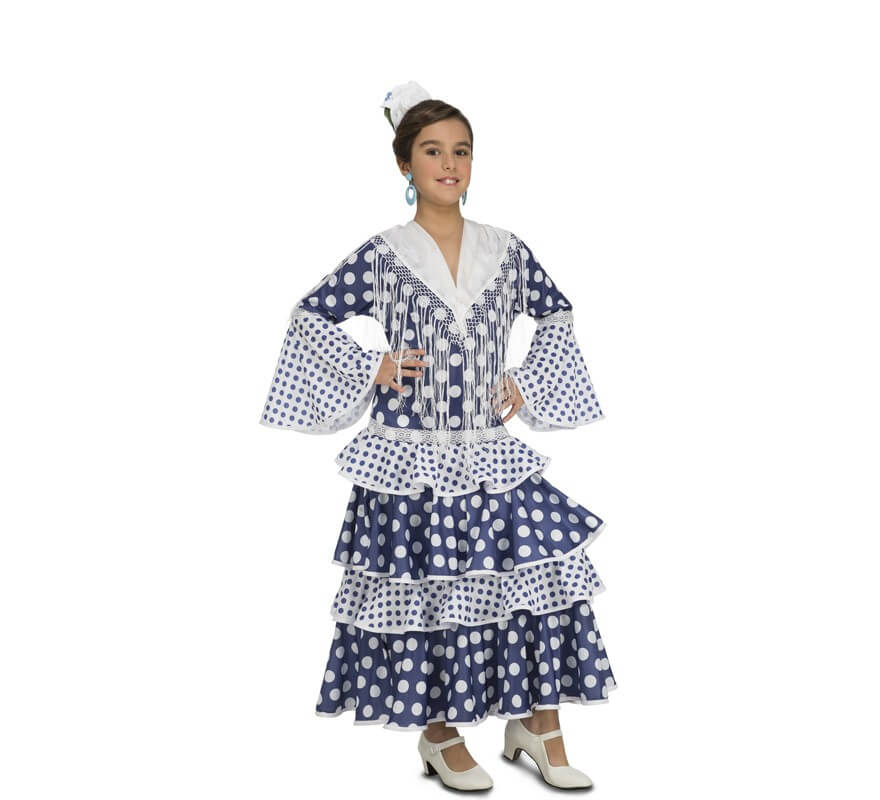 Disfraz de Flamenca Soleá para niña