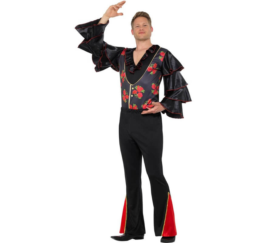 Espíritu Despertar Polinizador Disfraz de Flamenco con Flores para hombre