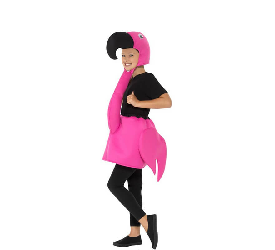 Conveniente Alternativa atractivo Disfraz de Flamenco Rosa para niños
