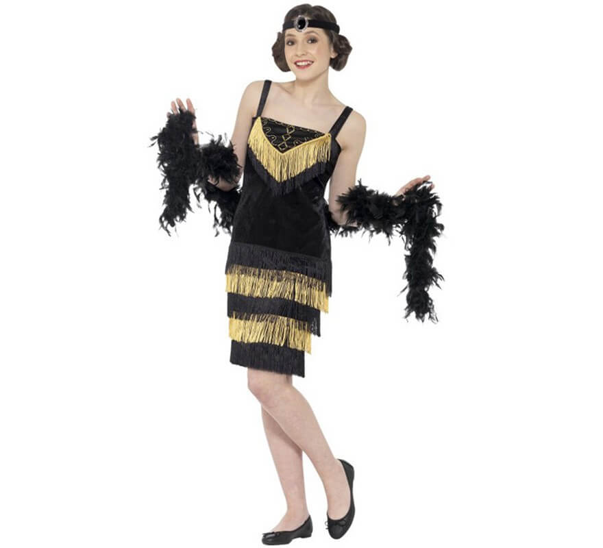 Disfraz de Flapper Años 20 para mujer