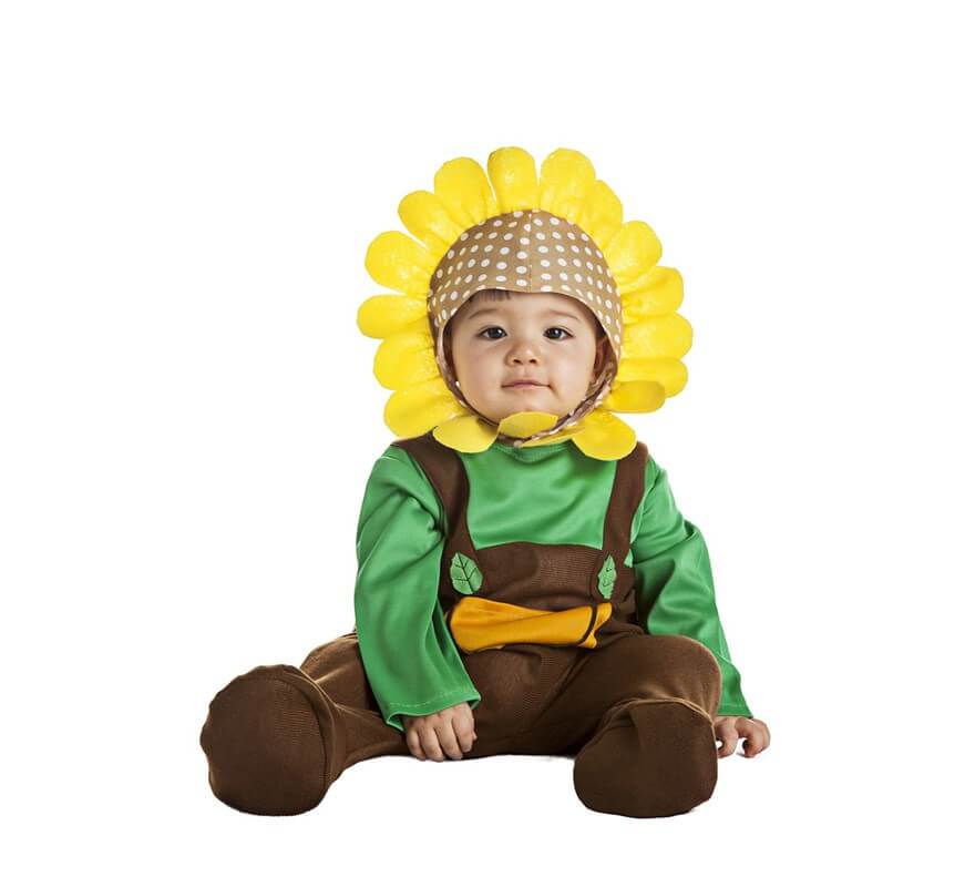 Sunflower Flower Costume for Baby