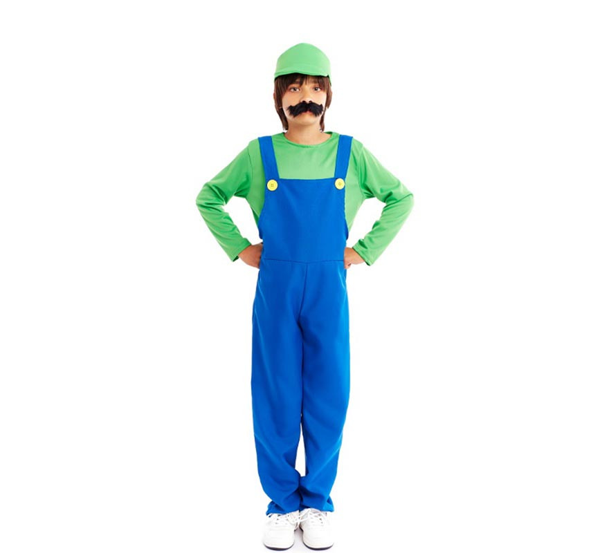 Green Plumber Costume for Boys