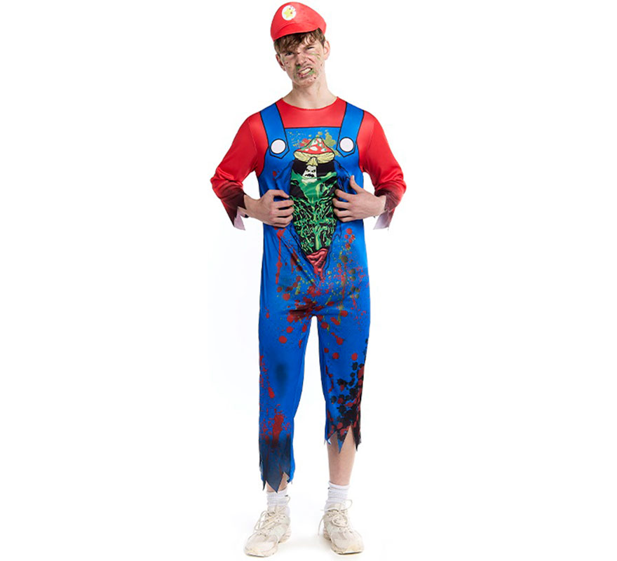 Zombie Plumber Costume for Men