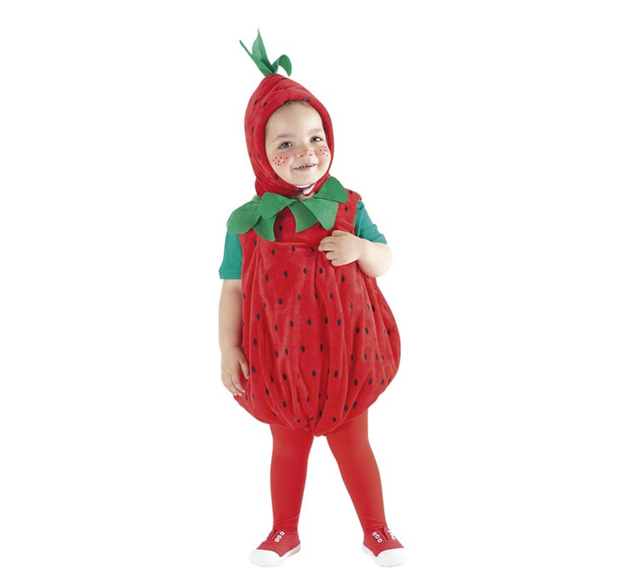 Adorable Hooded Strawberry Costume for Baby