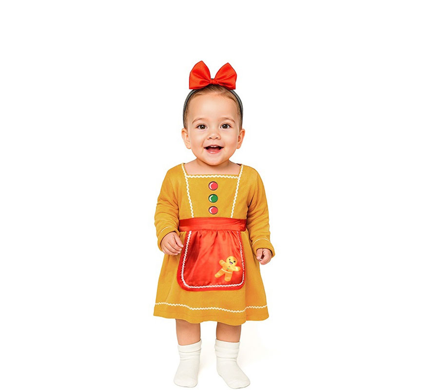 Disfraz de Galletita de Jengibre para bebé