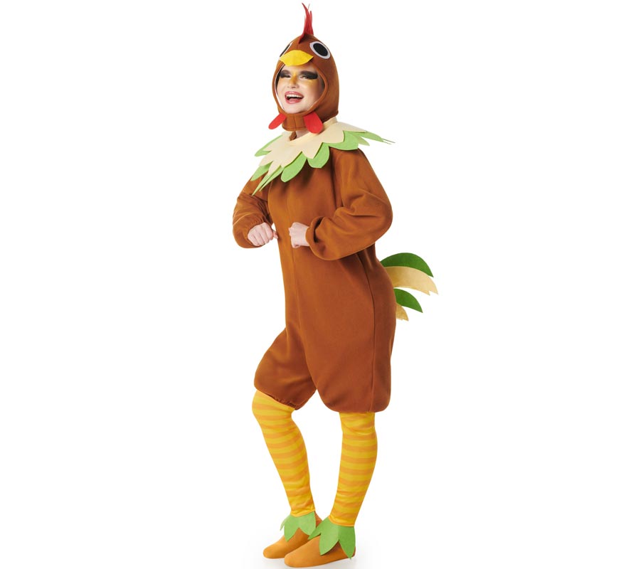 Brown Hen Costume for Women