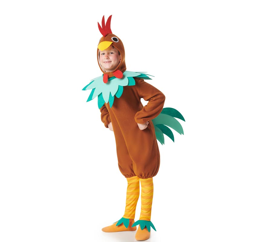 Brown Rooster Costume for Boys