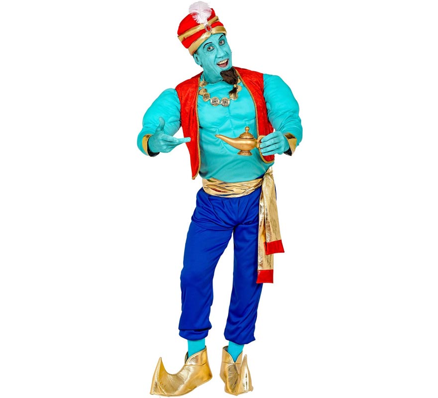 Blue Magic Genie Costume for Men