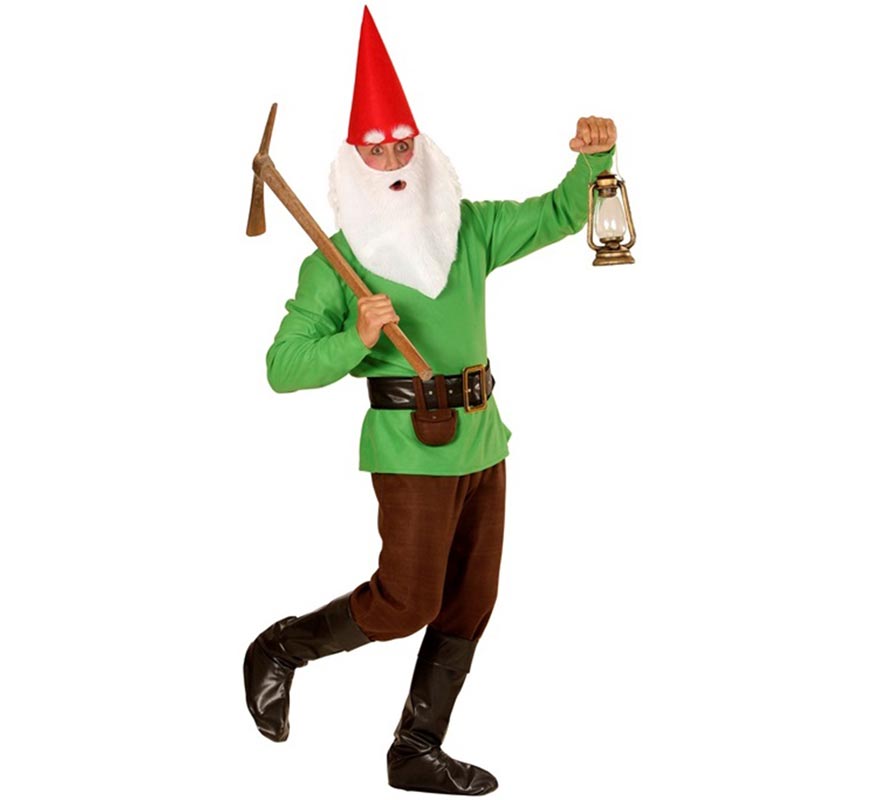 Green Gnome Costume for Men