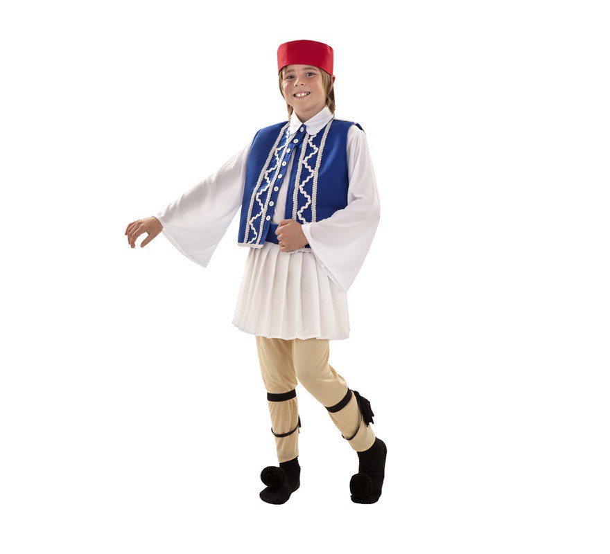 Disfraz de Griego Sirtaki para niños