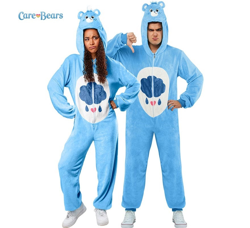 Grumpy Bear Care Bears Adult Hooded Costume