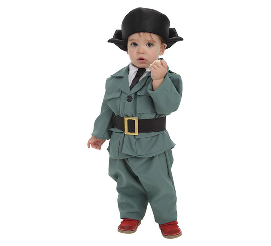 Disfraz de Guardia Civil para bebé