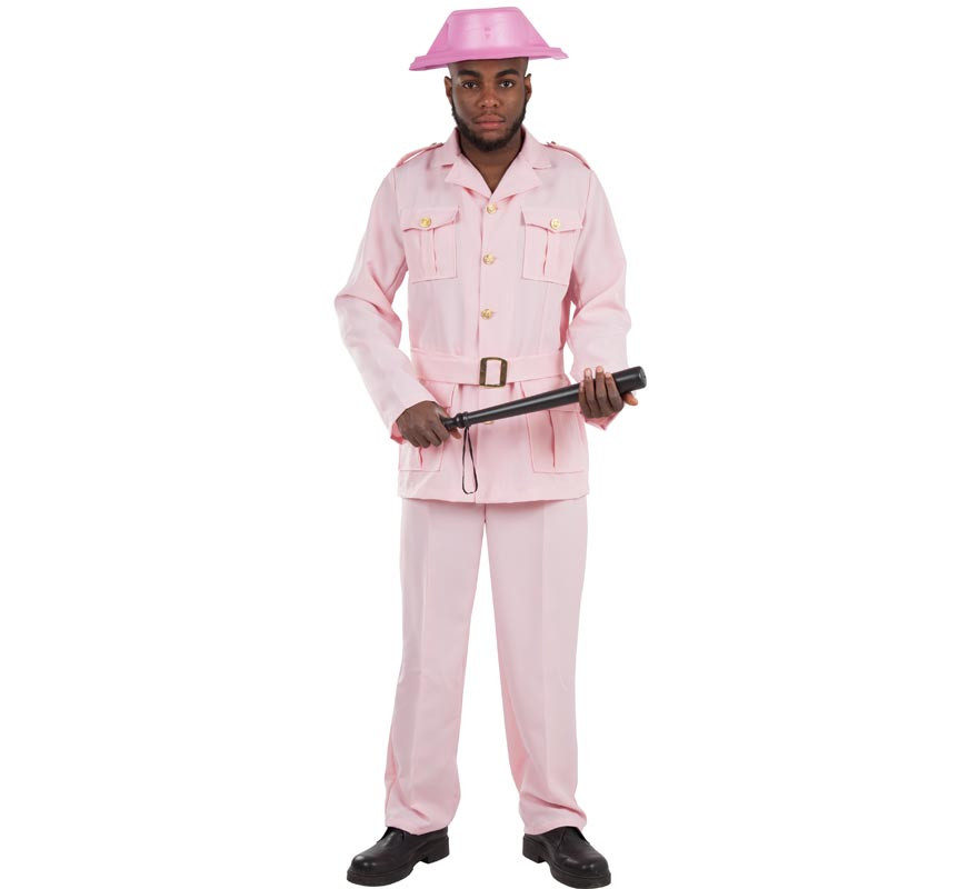 Pink Civil Guard costume for men