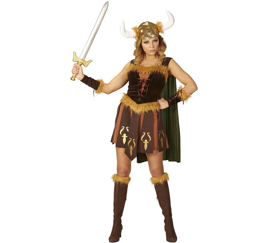 Viking Warrior Costume for Women