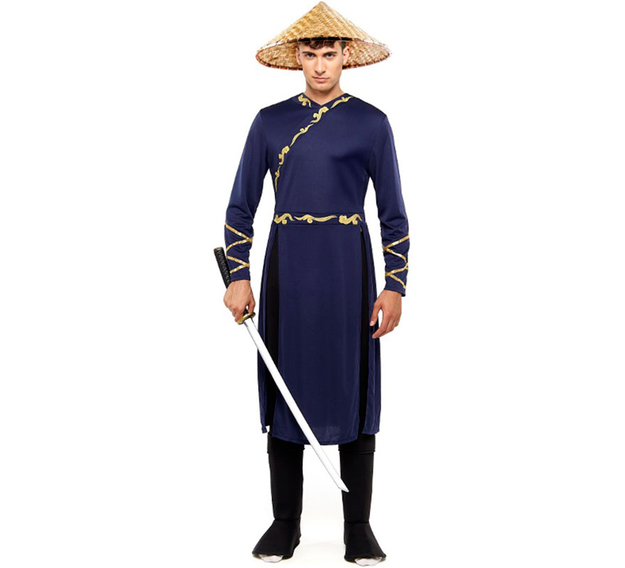 Disfraz de Guerrero Chino para hombre Disfraz de Guerrero Chino para hombre
