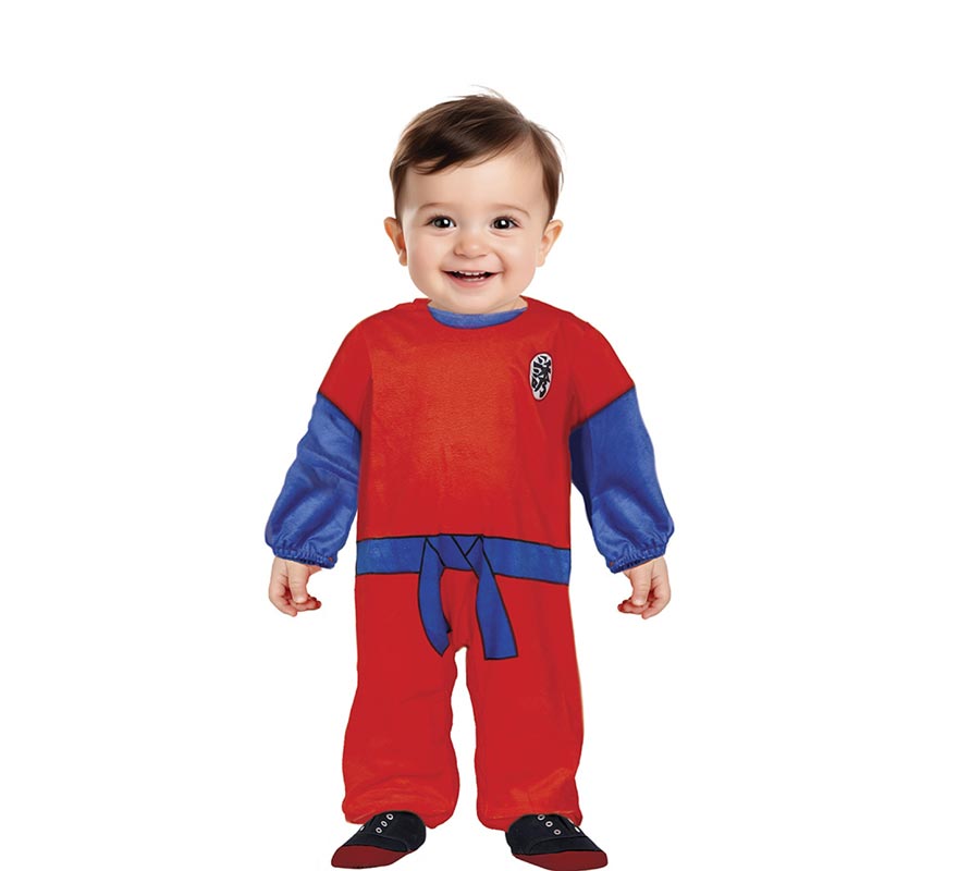 Red Space Warrior Baby Costume