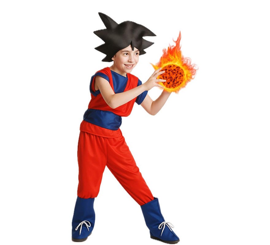 Fato de guerreiro espaço vermelho para menino