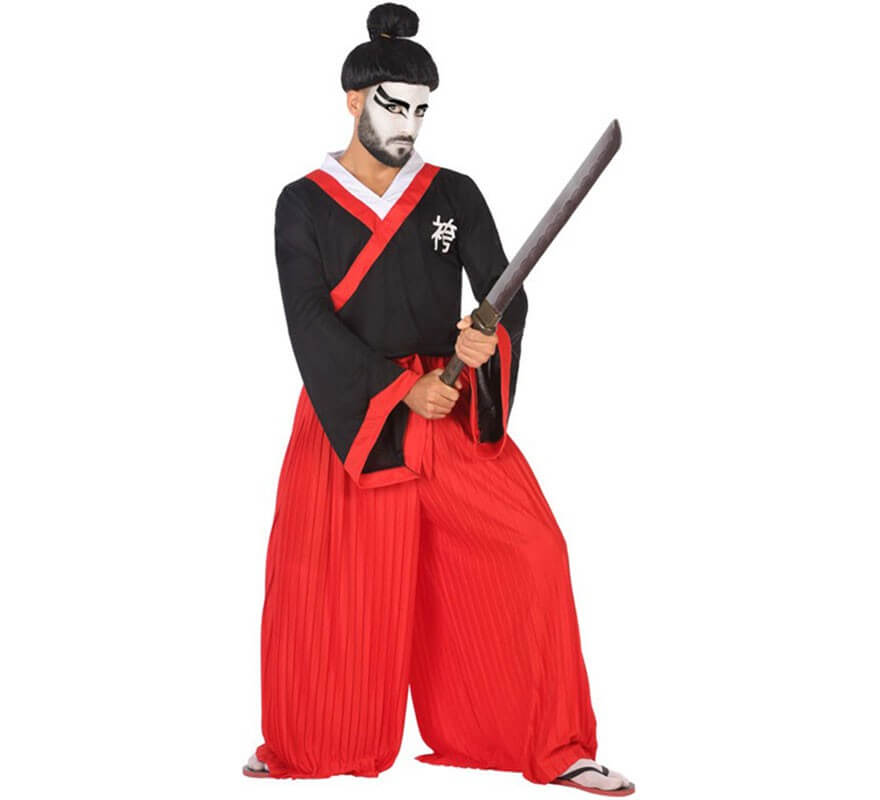 👉 Disfraces Guerreo Ninja y Samurái 【Adulto e Infantil】 - Envío