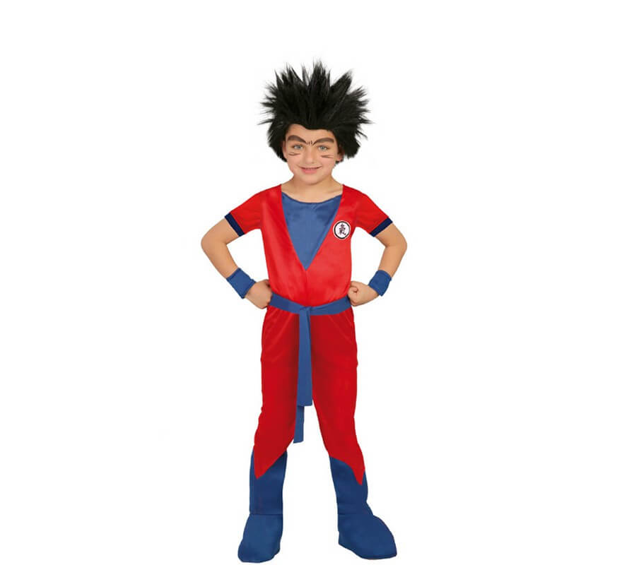 Disfraz de guerrero espacial rojo para niños