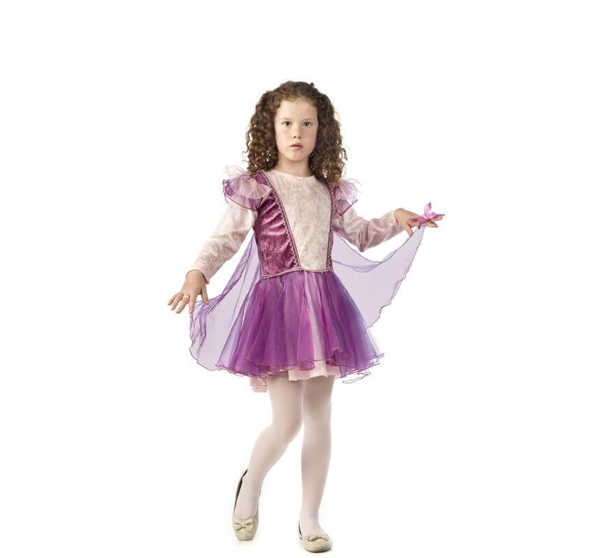 Disfraz de Hada Bailarina rosa para niña