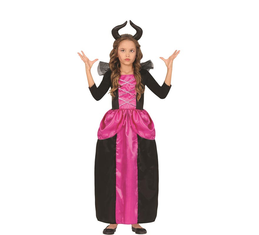 Purple Evil Fairy Costume for Girls