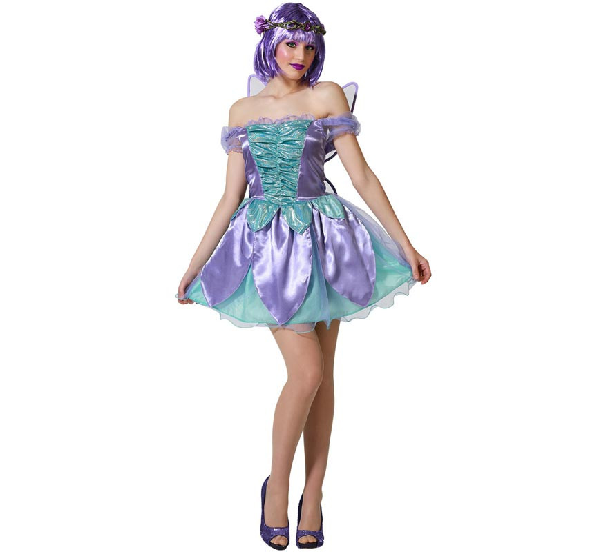 Purple Fairy Costume for Women