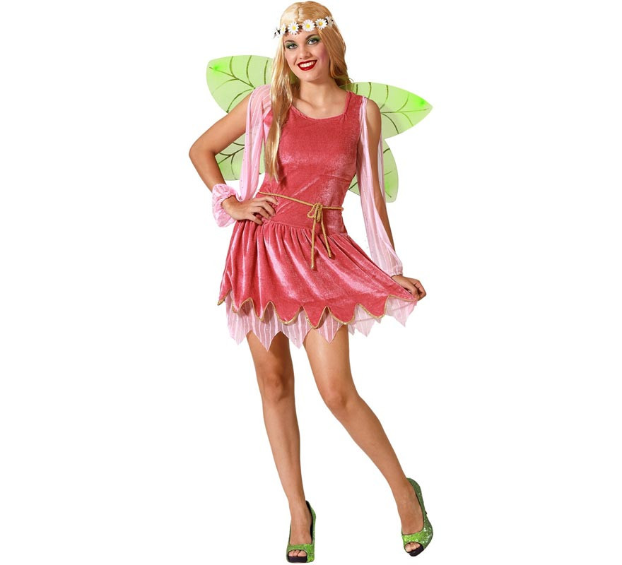 Pink Fairy Costume for Women