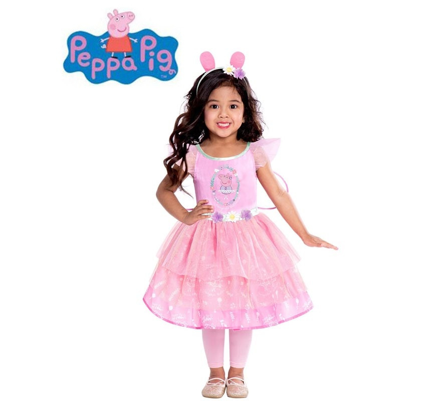 Peppa Pig Pink Fairy Costume for Girls