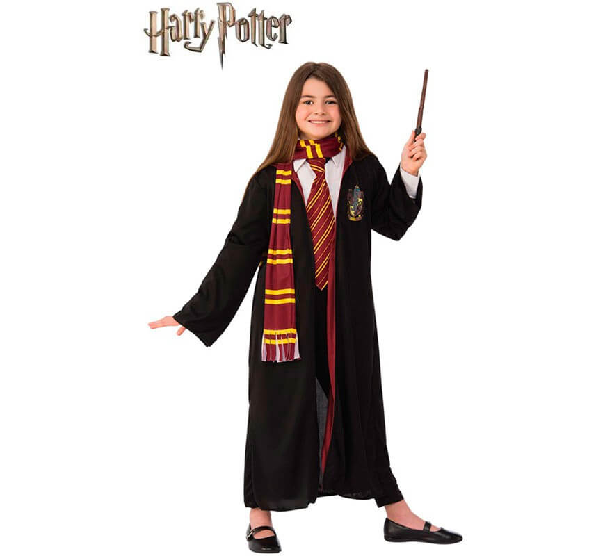 dinero En Vivo Equivalente Disfraz de Harry Potter en caja para niños